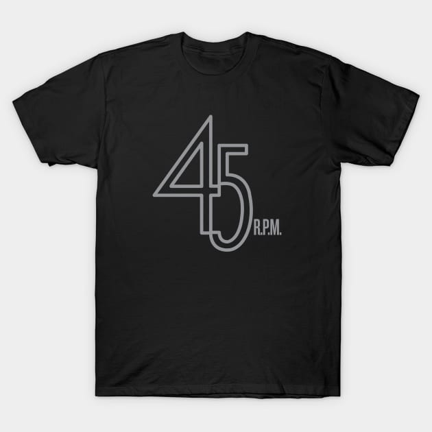 45rpm - Music - T-Shirt | TeePublic